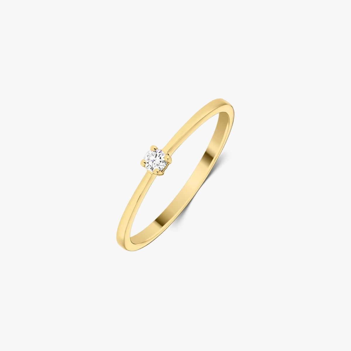 Inel din aur Timeless - Diamant 0.05 CT - Indira