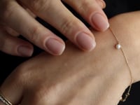 Bratara din aur Daphne - Perle de Cultură, Zirconiu