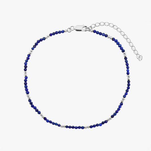 Brǎțarǎ de picior din argint SummerScape – Lapis - Indira