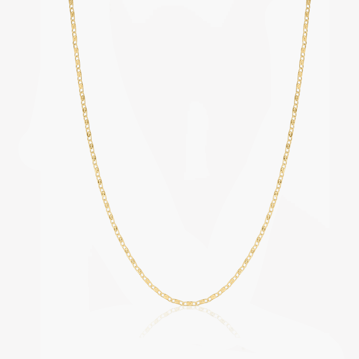 Colier din argint Golden Anchor - Indira