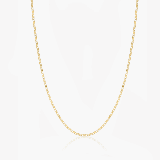 Colier din argint Golden Anchor - Indira
