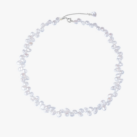 Colier din argint Brielle - Perle naturale - Indira