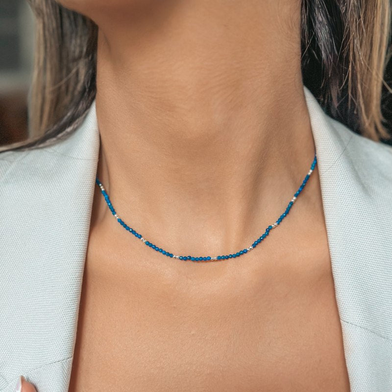 Colier din argint SummerScape - Lapis Lazuli - Indira