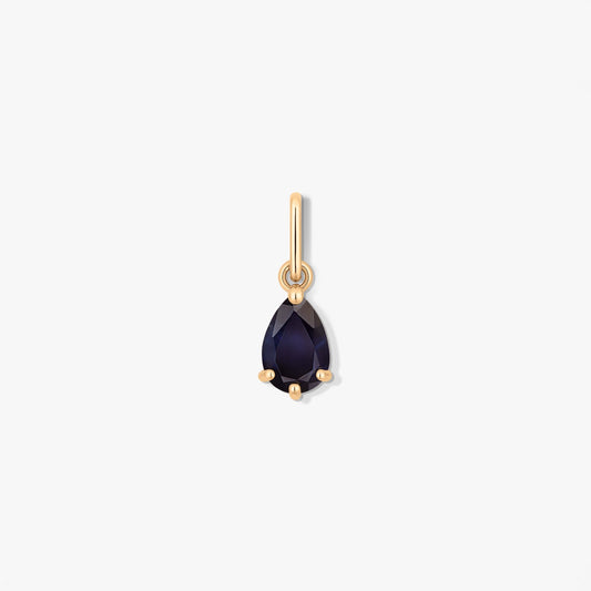 Pandantiv din aur Birthstone September - Safir