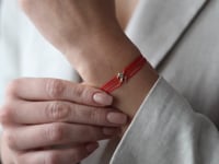 Šnúrkový náramok zo striebra Birthstone Silver June - Mesačný kameň