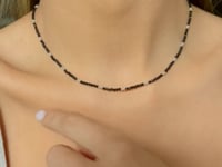 Colier din argint SummerScape – Black Spinel