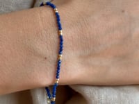 Brățară din argint Golden SummerScape - Lapis Lazuli