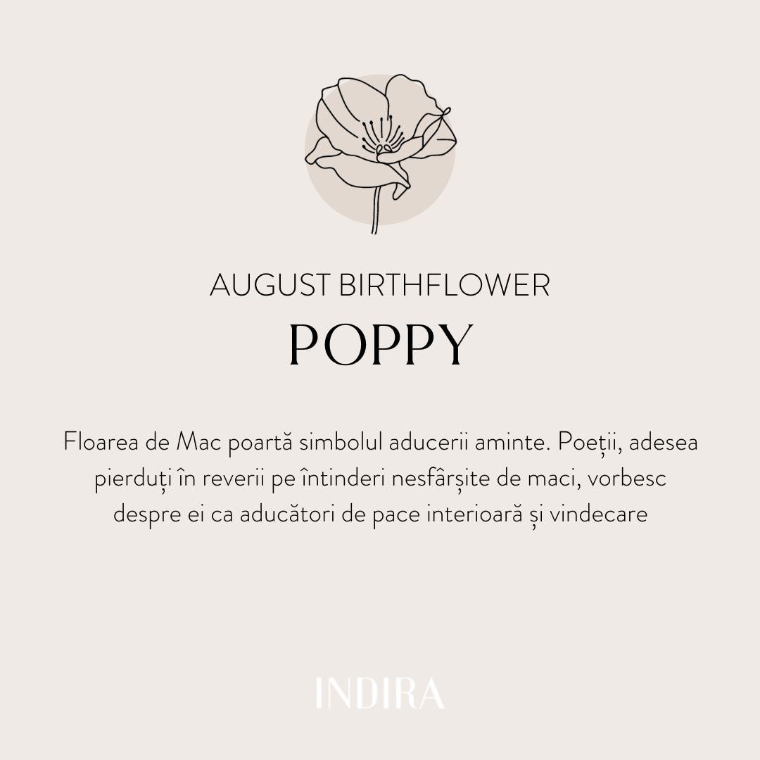 Strieborný náhrdelník Golden Birthflower